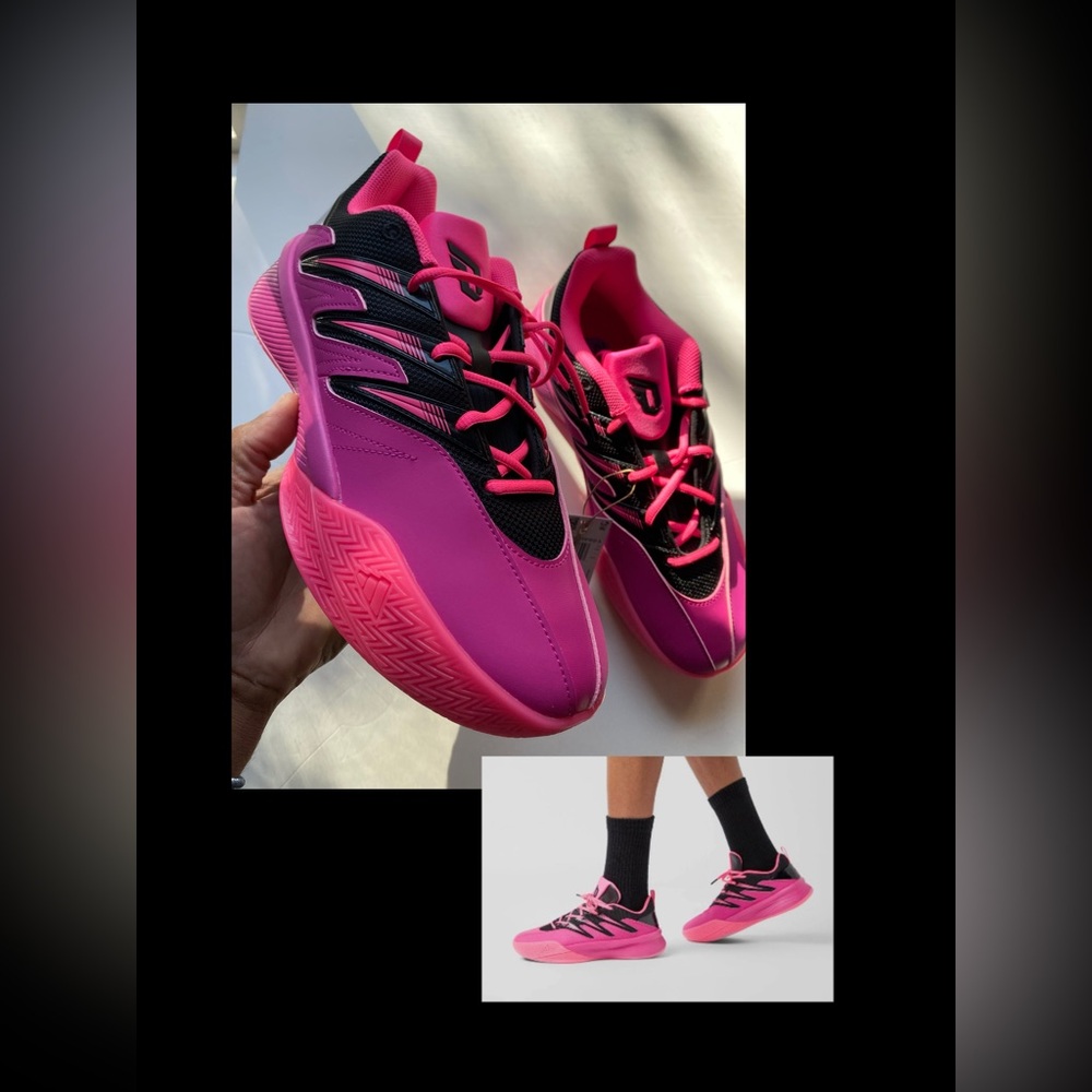Adidas Dame Certified 3 PINK Basketball Sneaker Men’s sz 10.5 NEW NO BOX!